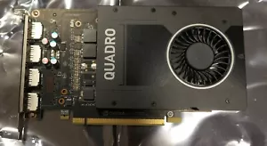 NVIDIA Quadro P2000 PG410 5GB GDDR5 4-Port DisplayPort Graphics Card - Picture 1 of 3