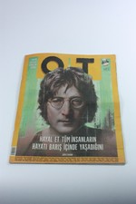 OT #47 Turkish Art Magazine 2010s JOHN LENNON COVER George R R Martin RARE