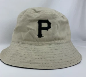 Pittsburgh Pirates Kennemetall Eimer Mütze Wende Sonne Angeln Outdoor Kappe - Bild 1 von 6