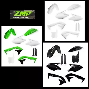 KIT GUARDABARROS PLÁSTICO COMPLETO ACERBIS KAWASAKI KX450F 2016-2017 ELIGE EL COLOR - Imagen 1 de 4