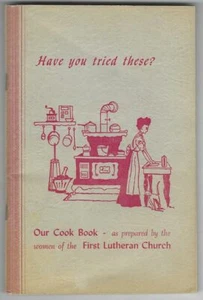 Oakland California lutherisches KOCHBUCH Frauen der ersten lutherischen Kirche 1952 - Bild 1 von 11