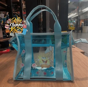SpongeBob SquarePants SpongeBob Jellyfishing Clear Mini Tote - Picture 1 of 5