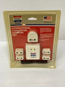 International Converter Adapter Set Travel Smart USA Model WVK-12CK NOS - Picture 1 of 3