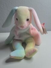 Ty Beanie Baby - Hippie Pastel Tie-Dye(8.5")Easter Bunny(1999) Retired  New *E1 