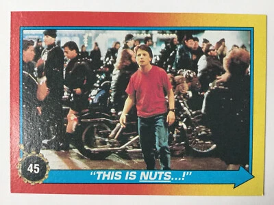 Topps Back To The Future Part II 2 Trading Card 45 This Is Nuts - Image 1 of 2