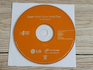 LG Super Multi Drive Install Disc Software for Windows Laufwerk DVD Brenner NEU - Bild 1 von 4