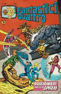 I Fantastici Quattro n. 193 prigionieri nello spazio di Kirby ed. Corno - Foto 1 di 1