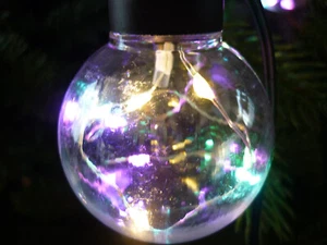 QVC Indoor/Outdoor Multi Coloured Part Lights - Picture 1 of 7