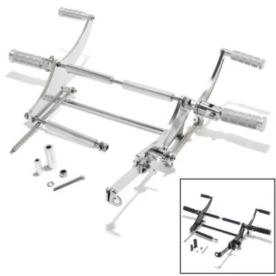 Extensión de controles delanteros de aluminio Billet para Yamaha Virago 535 400 XV535 XV400 Foto 1 de 4