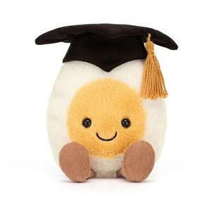 Jellycat Amuseables Boiled Egg Graduation-Christmas gifts - Picture 1 of 3