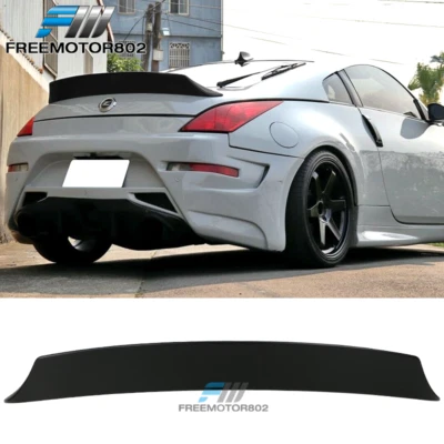 Alerón de maletero negro mate para Nissan 350Z Fairlady Z33 03-09 - ABS Foto 1 de 4
