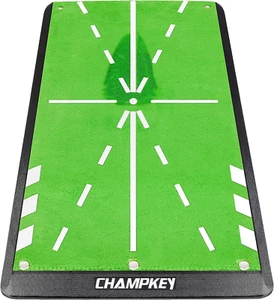 CHAMPKEY 8" X 17" Premium Impact Golf Mat Upgraded Version | Path Feedback Golf - Picture 1 of 6