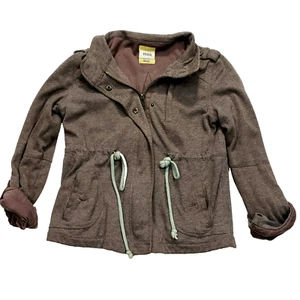 Fossil Womens Cotton Drawstring Jacket Size Small - Picture 1 of 9