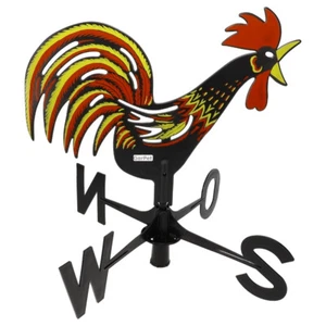 Wetterhahn Wetterfest Wetterfahne Windspiel für Balkon und Garten Windrichtung - Bild 1 von 6
