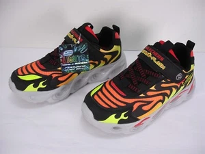 NEW SKETCHERS S LIGHTS THERMO-FLASH 400106L SNEAKERS LITTLE KIDS BOYS 3 - Picture 1 of 21