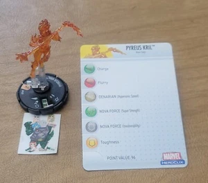 =HeroClix Marvel Avengers Pyreus Kril 107 con tarjeta = - Imagen 1 de 1