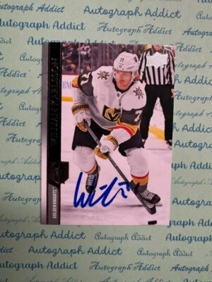 WILLIAM KARLSSON Signed 2020-21 Upper Deck card # 179 - Image 1 of 4
