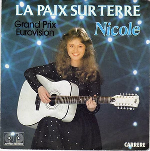 NICOLE LA PAIX SUR TERRE / THANK YOU, MERCI, DANKE FRENCH 45 SINGLE - Imagen 1 de 1