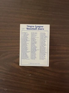 1986 LARRY FRITSCH NEGRO LEAGUE BB STARS COMPLETE 119 CARD SET FACTORY SEALED - Picture 1 of 4