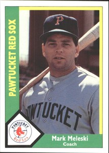 1990 Pawtucket Red Sox CMC #8 Mark Meleski