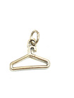 Clothes Hanger Sterling Silver Jewelry Charm #hang up #household