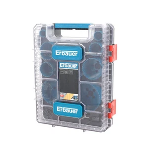 Erbauer Bi-Metall Stahl 13 teiliges Lochsägen-Set Neu in OVP - Bild 1 von 6