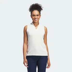 Adidas Women's Ultimate365 Textured Sleeveless Polo Shirt, Style# IN2553, Size M - Picture 1 of 12