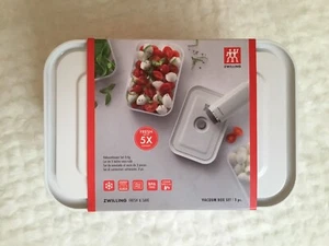Zwilling Fresh & Save 3-PC Vaccum Container Set, GREY BRAND NEW! - Picture 1 of 6