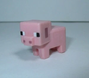 Figura de acción Minecraft Mini-Figuras Serie 1 1" rosa liso cerdo mojang - Imagen 1 de 3