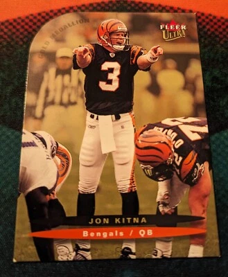 2003 Fleer Ultra - Gold Medallion #94 Jon Kitna - Image 1 of 2