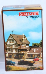 new in box vtg VOLLMER Train Model Kit N 7687 Liquor Store - Picture 1 of 5