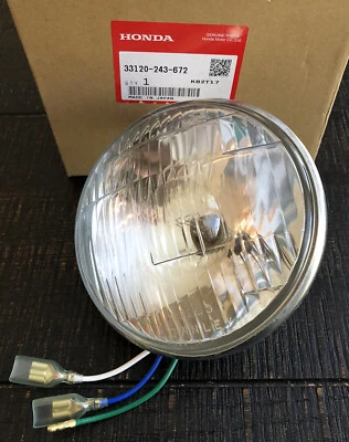Оригинальная фара в сборе для Honda от оригинального производителя CT90 ST90 CA CL SL XL 33120-243-672 - Изображение 1 из 3
