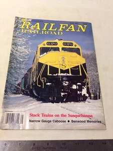 Vintage Railfan Railroad Magazine May 1987 - Picture 1 of 5
