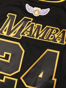 Kobe Bryant #8 #24 LEGEND MAMBA Jersey. Basketball Stitched Size Small - 3XL - Picture 1 of 4