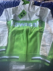 New W Tag Unisex Adult Kawasaki Score Jacket Cotton Poly Jacket Small.  K4 - Picture 1 of 10