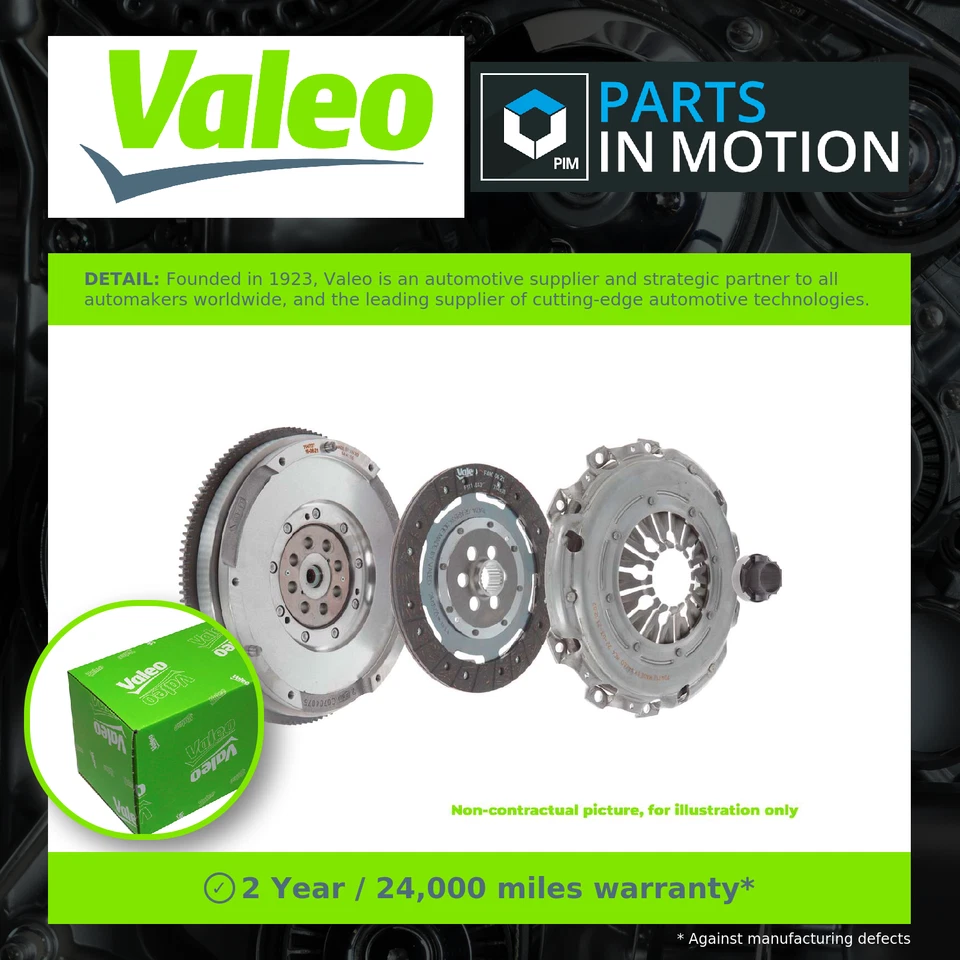 Dual Mass Flywheel DMF Kit with Clutch fits VW GOLF Mk7 2.0D 12 to 20 Valeo New - Image 1 of 4