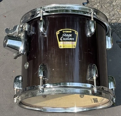 Yamaha Stage Custom Advantage 10” Rack Tom Drum Black Fade Foto 1 de 4