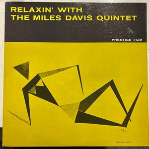 Relaxin' With Miles Davis Quintet LP - Prestige [PRLP 7129] 1958 W 50th (EX/VG) - Picture 1 of 4