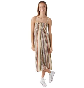 O'Neill Margie Striped Overalls - Picture 1 of 7