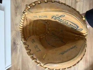 Rawlings Catchers Mitt Lite Toe RCM30 Lance Parish LHT Baseball Glove NICE - Picture 1 of 18