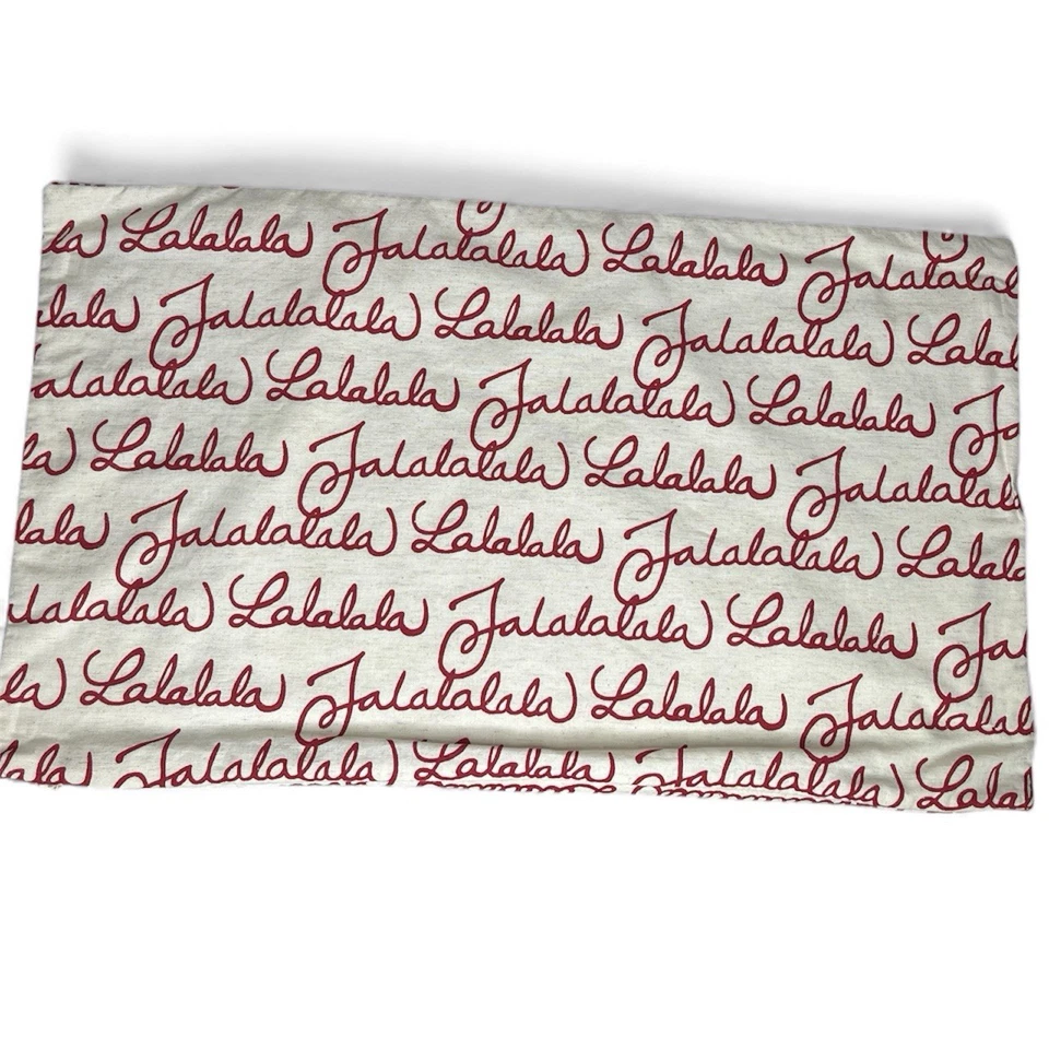 Funda de almohada lumbar POTTERYBARN All Over Fa La ¡Vacaciones de Navidad 16x26! Foto 1 de 2
