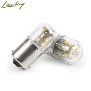 Classic LED Bulbs Indicator / Brake Light 382 12V 21W BA15S Pair VW - Picture 1 of 1
