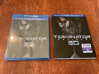 Terminator Genisys 3D (Blu-ray 3D + Blu-ray + DVD + Digital HD) New, Sealed - Image 1 of 3