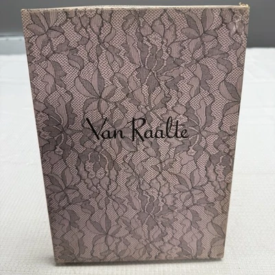 2-Винтажный 50-х VAN RAALTE девятки De-Luxe глины 10 М нейлона шланг чулки швы новый 1 коробка - Изображение 1 из 4