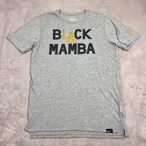 Black Mamba Los Angeles Lakers Shirt Herren Größe Medium grau Nike Tee glänzend Logo - Bild 1 von 12