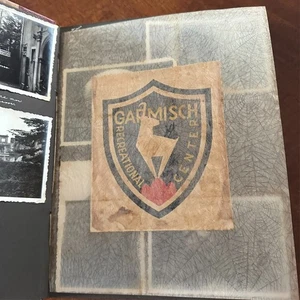 1947 GARMISCH Photo Album – Post-WWII Germany Travel & Life (Video of book) - Picture 1 of 7