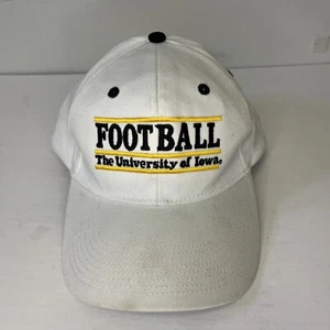 University Of Iowa Hawkeyes Football The Game Hat Cap White Snapback - Picture 1 of 6