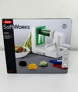 OXO Softworks Tabletop Spiralizer with 3 Blades & Removable Blade Box  - Picture 1 of 5