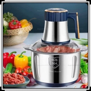 Household Meat Grinder Five-speed Stainless Steel Ground Meat Fruit and Vegetabl - Picture 1 of 6