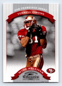 2002 Donruss Classics Football Terrell Owens Card #33
